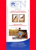 Nuovo - VATICANO - 2021 - Bollettino Ufficiale - Europa - Fauna - Uccelli - Cartoline - Aula Paolo VI - BF 05 - Covers & Documents