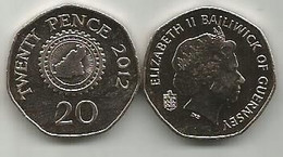 Guernsey 20 Pence 2012. High Grade - Guernsey