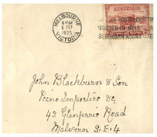 (UU 17) Australia - 1935 - Posted To NSW - Lettres & Documents