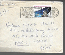 MADAGASCAR  Lettre 1982 Espace - Afrique