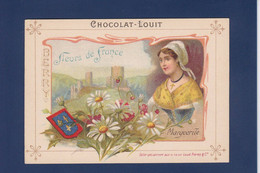 Chromos > Chocolat > Louit Fleurs De France Provinces Texte Explicatif Au Dos + Publicité Berry - Louit