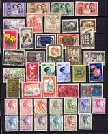Luxembourg 1953-81, Lot Oblitérés, Entre 465 Et 987, Cote 75,40 €, - 1882 Allegory