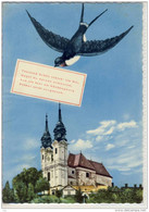 LINZ - PÖSTLINGBERG - Kirche, Grußkarte , Vogel - Linz Pöstlingberg