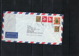 New Zealand Interesting Airmail Letter - Brieven En Documenten