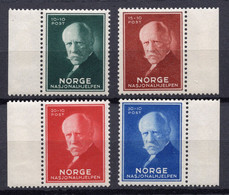 A7111) Norwegen Mi.211-214 **/* Postfrisch / Teils Mit Winziger Falzspur - Unused Stamps