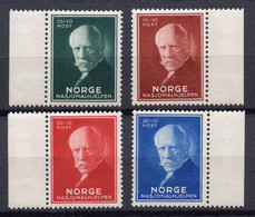 A7111) Norwegen Mi.211-214 **/* Postfrisch / Teils Mit Winziger Falzspur - Nuovi