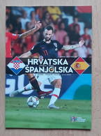 Croatia Vs Spain, UEFA NATIONS LEAGUE 15.11.2018 FOOTBALL MATCH PROGRAM - Boeken
