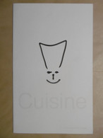 Compagnie Aérienne LUFTHANSA Menu CUISINE First Class - Menu Cards