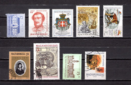 Hungría  1991-92 .-  Y&T  Nº  3337-3338-3342-3344-3360-3363-3364-3369-3370 - Used Stamps
