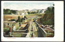 ERCOLANO Panorama 1902 Sent 1902 POMPEI > EYNE (B) - Ercolano