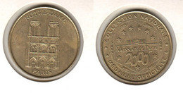 75 Notre Dame De Paris  2000  Monnaie De Paris - 2000