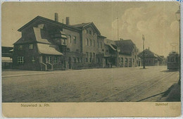 33431   - Ansichtskarten VINTAGE POSTCARD - Deutschland GERMANY - Neuwied - BAHNHOF - Neuwied