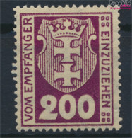 Danzig P8 Postfrisch 1921 Portomarke (9644144 - Portomarken