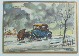 18218 Cartolina Illustrata - Buon Anno - VG 1964 - New Year