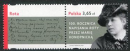 POLAND 2008 Centenary Of "Rota" Protest Song  MNH / **.  Michel 4399 Zf - Unused Stamps