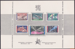 België 1958 - OBP:LX 27, Luxevel - XX - Expo 1958 - Deluxe Sheetlets [LX]