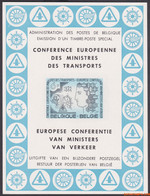 België 1963 - OBP:LX 40, Luxevel - XX - European Conference - Feuillets De Luxe [LX]