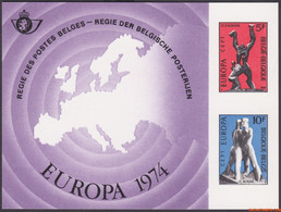 België 1974 - OBP:LX 62, Luxevel - XX - Europe 1974 - Deluxe Sheetlets [LX]