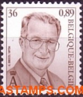 België 2000 - Mi:3016, Yv:2935A, OBP:2965, Stamp - XX - King Albert II Broux-mvtm - 1993-2013 King Albert II (MVTM)