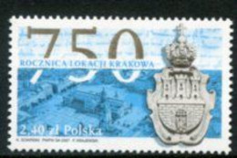 POLAND 2007 Rebuilding Of Krakow MNH / **.  Michel 4315 - Unused Stamps