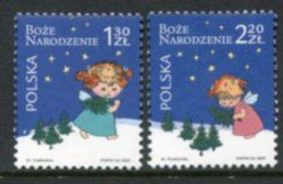 POLAND 2005 Christmas MNH / **.  Michel 4225-26 - Unused Stamps