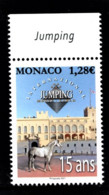 MONACO 2021 - 15E JUMPING INTERNATIONAL DE MONTE-CARLO - Y.T. N° 3291 /  NEUF ** - Unused Stamps