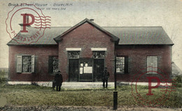 NEW HAMPSHIRE BRICK SCHOOL HOUSE DOVER - Dover