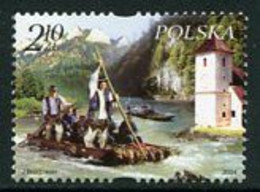 POLAND 2004 Dunajec Raftsmen MNH / **.  Michel 4149 - Nuovi