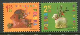 POLAND 2004 Easter MNH / **.  Michel 4099-100 - Unused Stamps