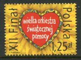 POLAND 2004 Orchestra Of Christmas Aid MNH / **.  Michel 4092 - Unused Stamps