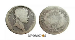 NAPOLÉON Ier 2 Francs 1807 A Paris - 2 Francs