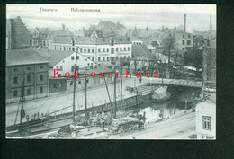 AK Elmshorn, Hafenpanorama, Gelaufen 1921 - Elmshorn