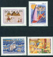 POLAND 2003 Children's Drawings  MNH / **.  Michel 4056-59 - Unused Stamps