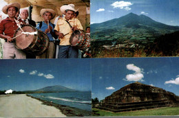 SALVADOR BANDA MUSICAL FOLKLORICA  PLAYA EL TAMARINDO VOLCAN CHICHONTEPEC RUINAS EL TAZUMAI - El Salvador