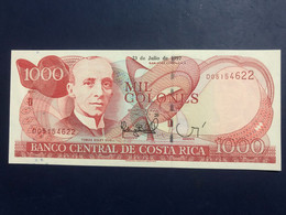 UNC Costa Rica Banknote 1000 Colones P264 ( 07/23/1997) - Costa Rica