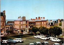50 Saint Pair Sur Mer - La Place - Année 1971- Automobiles - Commerces - Saint Pair Sur Mer