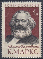 USSR 2758,used,falc Hinged - Karl Marx