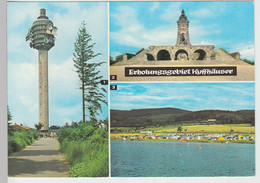 (111613) AK Kyffhäuser, Talsperre Kelbra, Richtfunkturm Der Deutschen Post DDR 1 - Kyffhaeuser