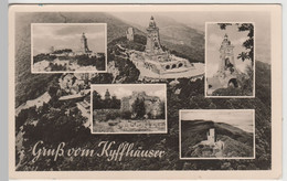 (73531) Foto AK Steinthaleben, Kyffhäuserdenkmal, Mehrbild 1960 - Kyffhaeuser