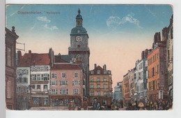 (110830) AK Diedenhofen, Thionville, Marktplatz, 1919 - Lothringen
