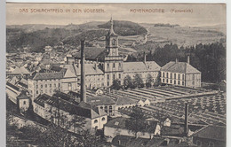 (45493) AK Moyenmoutier, Fabrik, "Schlachtfeld I.d. Vogesen", Feldpost 1915 - Lothringen