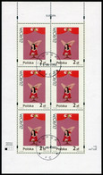 POLAND 2002 Europa: Circus Sheetlet Used. .  Michel 3972 Kb - Oblitérés