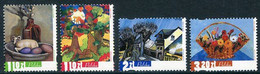 POLAND 2002 Paintings By Disabled Artists MNH / **. .  Michel 3965-68 - Nuovi