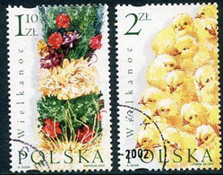 POLAND 2002 Easter Used. .  Michel 3958-59 - Used Stamps