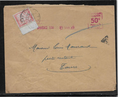 France Lettres Taxées - 1859-1959 Lettres & Documents