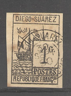 Diego - Suarez (1890 ) -  N° 6 - Oblitérés