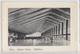 ROMA, Stazione Termini, Biglietteria - Cartolina Viaggiata  4/11/1963 - (589) - Stazione Termini