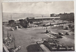 ROMA, Stazione Termini - Cartolina Viaggiata  16/8/1959 - (592) - Stazione Termini