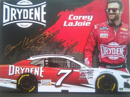 Corey LaJoie ( American Race Car Driver ) - Autografi