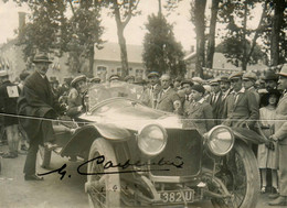 Georges CARPENTIER Carpentier * Boxe Boxeur * Photo Ancienne Dédicacée Autographe Signature * Automobile Ancienne Auto - Autres & Non Classés